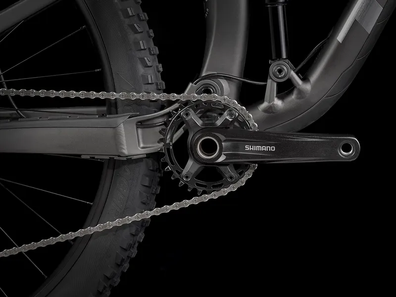 TREK Fuel EX 5 Gen 5 Full Suspension Mountain Bike in Matte Dnister Black-3